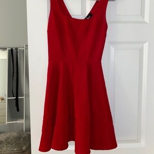 red dress from Lulus